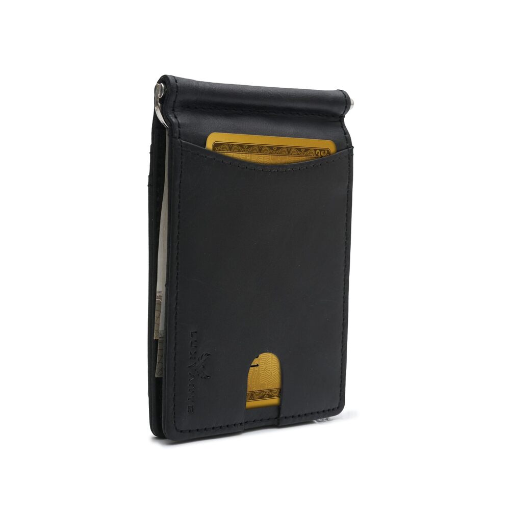 5096 Minimalist airtag wallet Rfid blocking slim money clip wallet